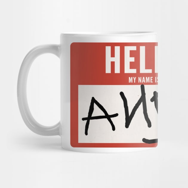 Hello, My name is Andy by PopcornApparel